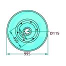Csúszótányér Deutz-Fahr 06580818, 6580818