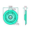 Csúszótányér Vicon VGXD-442, XD-442