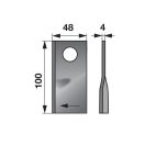 Kaszapenge készlet jobb Mörtl 100 x 48 x 4 mm (25 db)