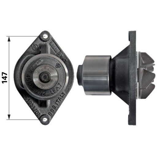 Vízszivattyú New Holland 504088242, 504062856, 2854835