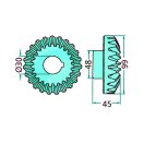 Kúpfogaskerék Deutz-Fahr MT-337, VGMT337
