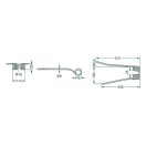 Rendterítő fog készlet PZ 525PZ111 (375 mm x 113 mm - 20 db)