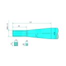 Homlokrakodó tüske Kverneland 43009202000 - 910 mm