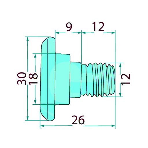 Kaszapenge csavar Fella 426887, 477263, 426053, 426023