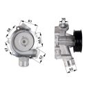 Vízszivattyú Same 02937771, 02937438