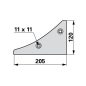 Ekenád csúcs heavy Lemken 179173401900 (jobb)