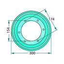 Dobtakaró lemez Pöttinger 7006563480