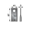 Kaszapenge készlet bal Welger 5250982150800 (90 mm x 40 mm - 25 db)