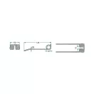 Rendfelszedő fog Krone 5259381480 (145 mm x 62 mm)