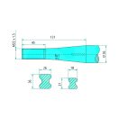 Homlokrakodó tüske Bressel & Lade 43008002208 - 800 mm