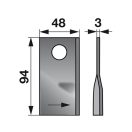 Kaszapenge készlet bal Vicon 94 x 48 x 3 mm (25 db)