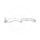 Rendsodró fog Niemeyer 525600036 (510 mm x 70 mm)