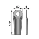 Set lame cositoare JF-Stoll 132 x 50 x 4 mm (25 buc.)