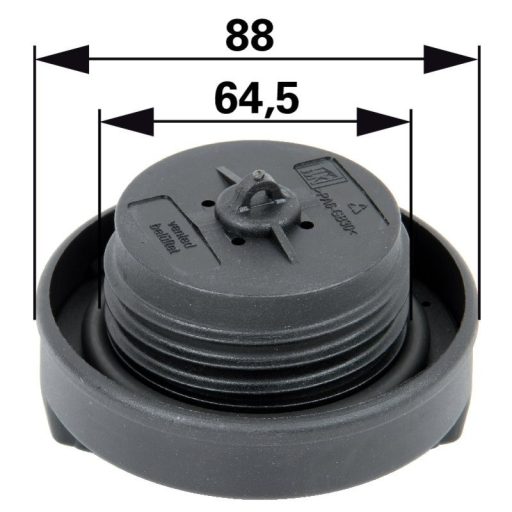 Tanksapka New Holland 82012210, 87731275, 226384A1