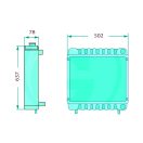 Hűtő Renault 7700055180