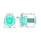 Kaszapenge csavar Kuhn K6801011