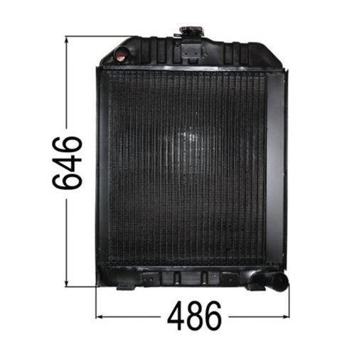 Hűtő Steyr 135700530232, 135700530015