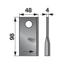 Kaszapenge készlet bal SIP 98 x 48 x 4 mm (25 db)