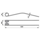 Rendsodró fog Lely 5254104213900 (630 mm x 100 mm)