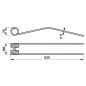 Rendsodró fog Lely 5254104213900 (630 mm x 100 mm)