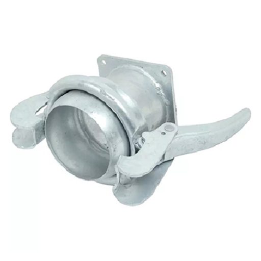 Bauer csatlakozó M-elem karimával 6" - 180 x 180 mm karimával