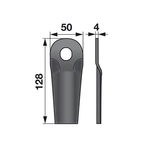Kaszapenge készlet Agram 128 x 50 x 4 mm (25 db)