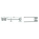 Rendterítő fog Kuhn 52557609000 (394 mm x 110 mm)