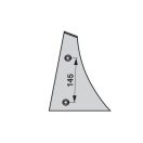 Kormánylemez előtét készlet Kuhn 56028619060 (jobb)