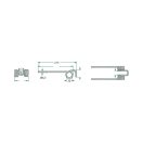 Rendterítő fog LFE 525442650102 (275 mm x 67 mm)