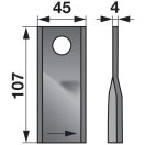 Kaszapenge készlet bal Kuhn 107 x 45 x 4 mm (25 db)
