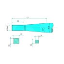 Homlokrakodó tüske Kverneland 43008102002 - 820 mm