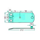 Kaszapenge tartó Fella 121879, 121727