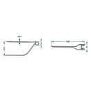 Rendsodró fog Niemeyer 525600063 (590 mm x 90 mm)