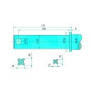 Homlokrakodó tüske Emily 43008500001 - 850 mm