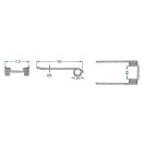 Rendfelszedő fog New Holland 525127566 (190 mm x 112 mm)