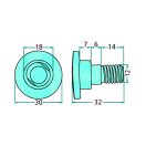 Kaszapenge csavar készlet Niemeyer 503175, 011064 (25 db)
