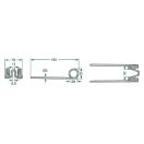 Rendfelszedő fog Welger 5250940522900 (190 mm x 70 mm)