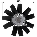 Ventilátorlapát viszkokuplunggal Case IH 8521149, 47130509