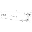 Kormánylemez Lemken 560173441350 (jobb)