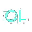 Dobtakaró lemez Deutz-Fahr VF16500514, 16500514