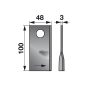 Kaszapenge készlet bal Niemeyer 100 x 48 x 3 mm (25 db)