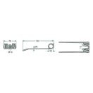 Rendfelszedő fog Welger 5250940526700 (190 mm x 75 mm)