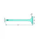 Kipufogószelep Fendt F238200210030