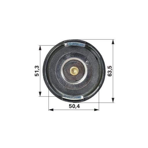 Hűtősapka New Holland 87308289, 82002652