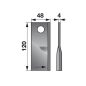 Kaszapenge készlet bal New Idea 120 x 48 x 4 mm (25 db)