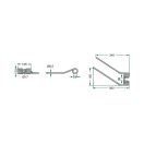 Rendterítő fog jobb készlet Niemeyer 525600038 (380 mm x 125 mm - 10 db)