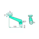 Támasztógörgő Deutz-Fahr 16609578