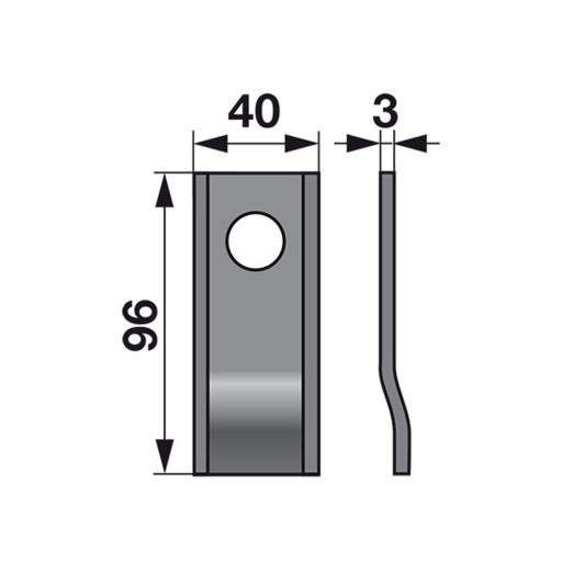 Kaszapenge készlet Fella 96 x 40 x 3 mm (25 db)