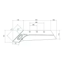 Orrbetétes ekevas készlet Vogel & Noot 56046PK701301 (jobb)
