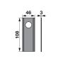 Kaszapenge készlet Bellon 108 x 46 x 3 mm (25 db)